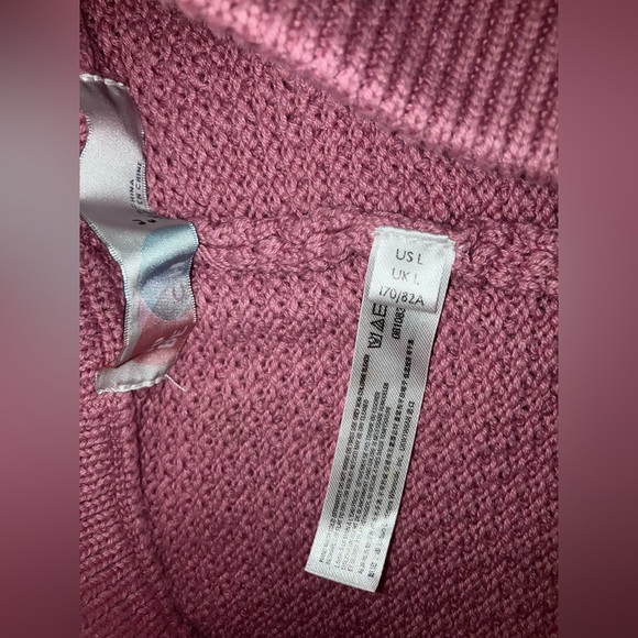 FREE PEOPLE Beach Hailee waffle knit crop pants sz L pink easy pull on lounge - Picture 8 of 9